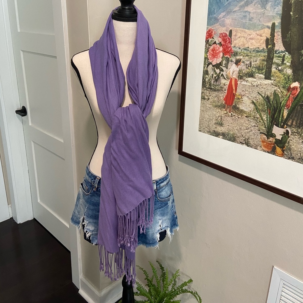 Pretty Purple Scarf 🌈